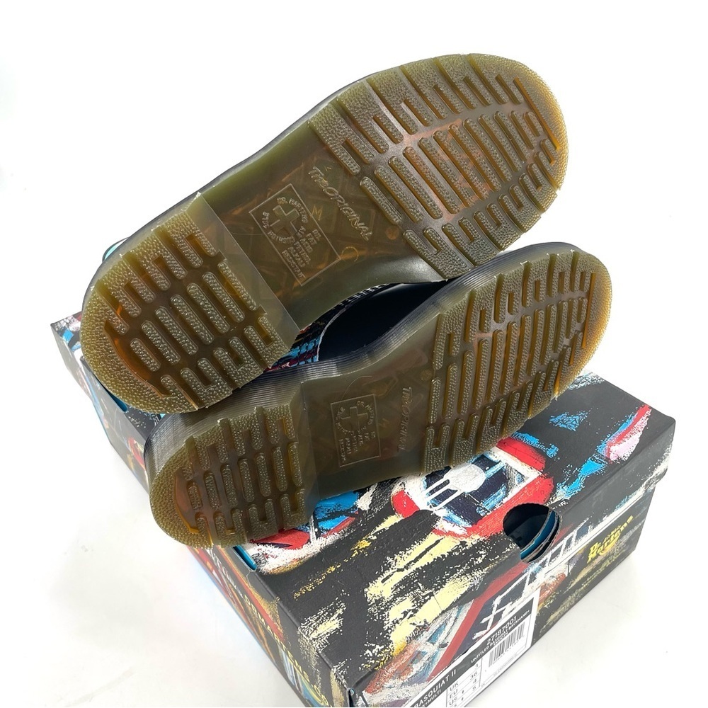 Dr. Martens 1460 BASQUIAT LEATHER LACE UP COMBAT BOOTS​ Limited Edition NEW - Picture 7 of 8